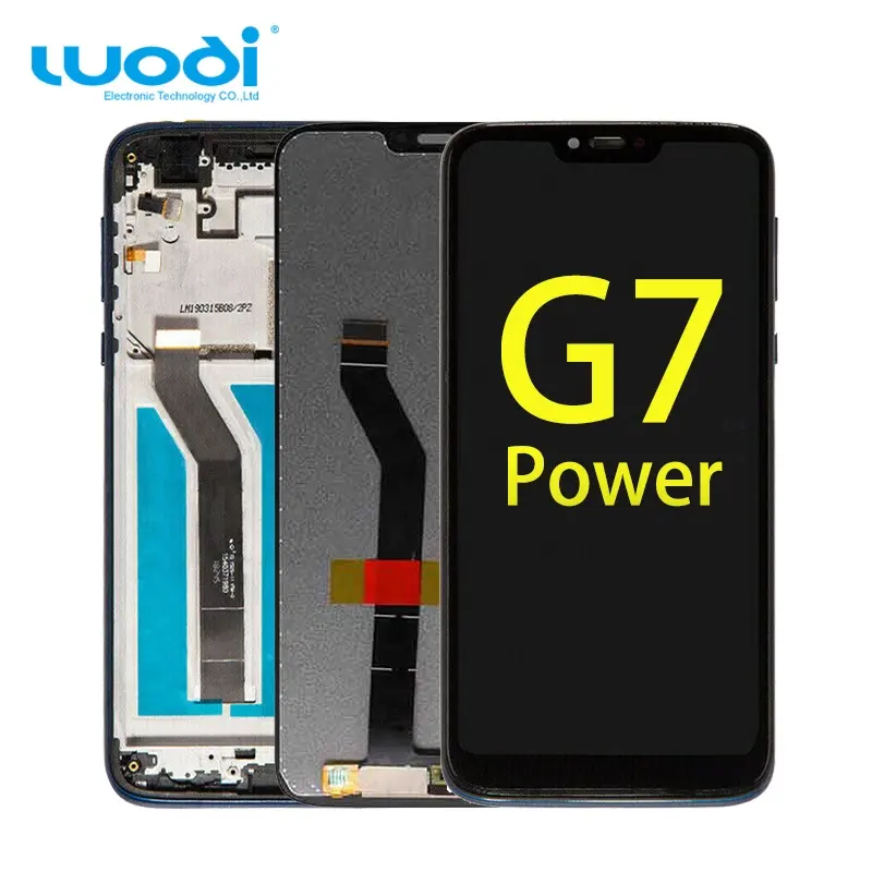 Handy-LCD für Moto G 7 Power-Touchscreen für Motorola G7 Power-LCD-Display