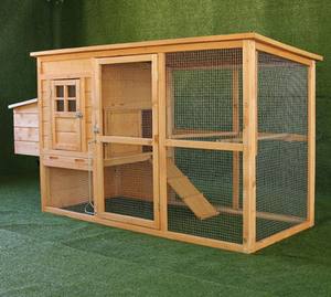 2021 yeni katı ahşap aile hayvan yuva kapalı/açık - Product Image 2