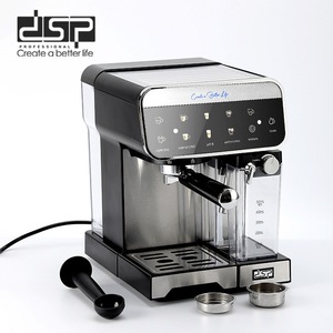 Machine à café Dsp semi-automatique avec réservoir d'eau de 1,8 L, pour usage domestique et professionnel - Product Image 2