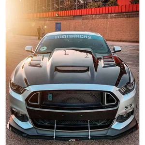 Capot avant en fibre de carbone de style TF pour <span class=keywords><strong>Ford</strong></span> <span class=keywords><strong>Mustang</strong></span> 2015-2017 couvercle de capot moteur avant Bodykit - Product Image 5