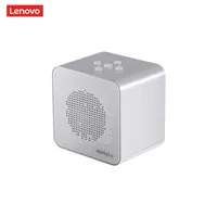 Lenovo mini alto-falante original, interno, bt 5.2, suporte para alto-falante, cubo pequeno, sem fio, 1200mah