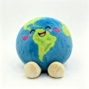 Peluche de la Tierra personalizado, Globo terráqueo de peluche, Peluche del planeta Tierra, Peluche de la Tierra - Product Image 4