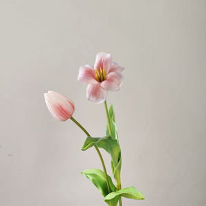 Fleur de tulipe artificielle de haute qualité, fleur décorative artificielle au toucher réaliste, bourgeon de tulipe en PU pour la décoration d'événements et de fêtes - Product Image 3