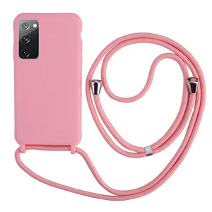 Halskette Lanyard Handy hülle für Samsung Galaxy A13 A14 A53 5G A32 Note10 Hinweis 20 S10 S9 A52 A72 A51 A71 Riemen kabel Ketten abdeckung