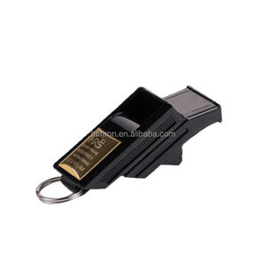 Sifflet personnalisé avec logo ABS, poignée mate, pour arbitres de football, de basketball, de volley-ball et entraînement de survie - Product Image 2