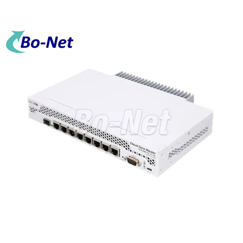MikroTik CCR1009-7G-1G-PC possess 7x Gigabit Ethernet 1x Combo port with 1U 9-core L6 authorization The desktop version router