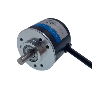 Shaft Encoder New Design Incremental Rotary Encoder AB 2 Phase 600ppr Diameter 38mm Shaft 6mm Encoder