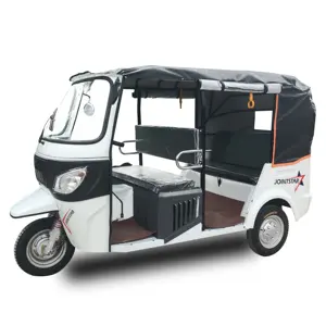 Расширенный 4-местный трехколесный трицикл 200cc для пассажиров Bajaj Tuktuk