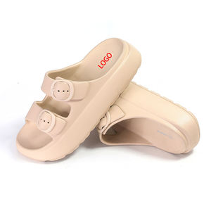 Bantal tebal wanita, untuk pantai dalam ruangan, Sandal selop awan, Logo lembut EVA Cloud - Product Image 2