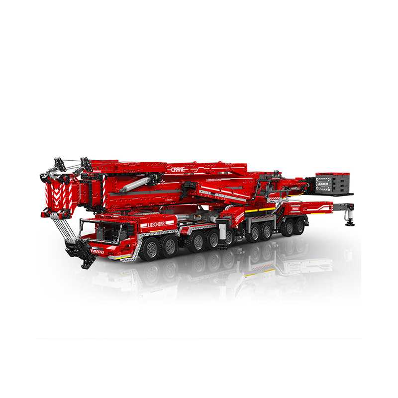 Формовка King 17008 в сборе LTM11200 красный кран версия пульт дистанционного управления MOC Puzzle Строительные кирпичи ABS Детский развивающий автомобиль игрушки