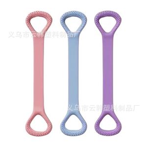 Bande de résistance Yunhan en forme de 8, 35 cm, en silicone, élastique, pour l'ouverture des épaules et du dos, fitness, yoga à domicile, mise en forme du corps - Product Image 2