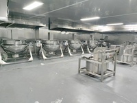 Marmite de cuisson commerciale à prix d'usine pour confiture de tomates et de fruits, chauffage gaz/vapeur/électrique, certifiée CE