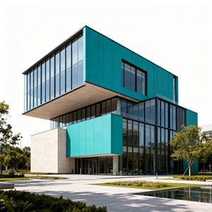 Échantillon gratuit de panneau alvéolé en aluminium anti-collision, revêtement PVDF, léger et ignifuge pour hôtel moderne - Product Image 1