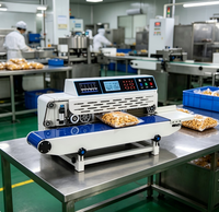Mini Selladora de Escritorio con Impresora Incluida para Empaquetado de Alimentos, Textiles, Ropa y Bolsas en Láminas y Latas