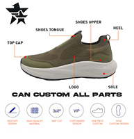 Chaussures de sport décontractées tendance pour hommes, personnalisées, respirantes, légères, à semelles épaisses, pour la marche estivale, avec logo de marque