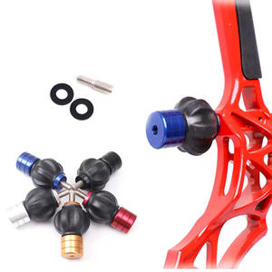 Stabilisateur de tir à l'arc à poulies, amortisseur de vibrations en alliage d'aluminium, réduction du bruit pour la chasse, accessoires de tir à l'arc - Product Image 3