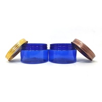Contenants cosmétiques en plastique à large ouverture, transparents, blancs, noirs, ambrés, avec logo personnalisé imprimé, 100 ml, 200 ml, 4 oz, 8 oz, 16 oz, 500 ml, pour poudre libre
