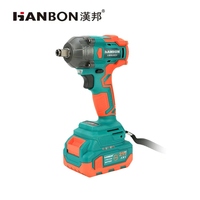 Clé à chocs sans balais 21V Lithium-ion, mandrin 1/2 variable, batterie 4.0Ah, couple max 320Nm, OEM disponible, pour l'industrie de la construction