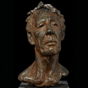 Buste en bronze coulé de style réalisme classique, statue en bronze coulé grandeur nature pour <span class=keywords><strong>la</strong></span> décoration de galerie, de parc ou de villa - Product Image 3