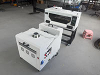 Printer DTF Roll to Roll A3 30CM Baru dengan Dual XP600/i3200, Garansi 1 Tahun, Dilengkapi Shaker Powder dan Heat Press untuk Kaos