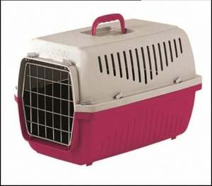 Heritage Plastique Pet Carrier Chien Chiot <span class=keywords><strong>Chat</strong></span> Chaton Lapin Transport Voyage <span class=keywords><strong>Cage</strong></span> - Product Image 2