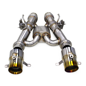 ท่อไอเสียหลังแบบตรงรุ่นสำหรับ McLaren Artura Spider 3.0T ปี 2023-2025 Boska SUS304 OEM วาล์ว Axleback พร้อมปลายท่อไทเทเนียม - Product Image 1