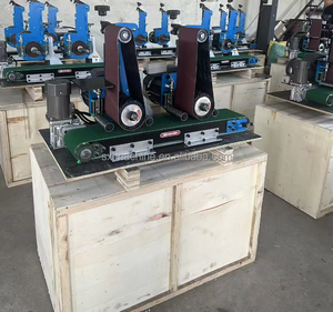 Beweegbare Type Kleine Riem Metalen Schuurinrichting Met Transportband Voor Vlakke Ondergrond - Product Image 4