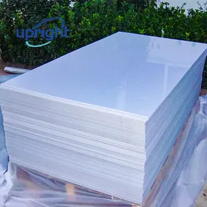 Вертикальный белый матовый глянцевая поверхность ПВХ печать водонепроницаемые листы для индивидуального размера ПВХ визитная карточка