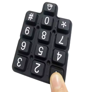 OEM tùy chỉnh-thực hiện chống lại ánh sáng mặt trời và nước mưa Silicone bàn phím cứng nhắc cho hộp thư với Mold-Opening cho cơ chế - Product Image 3