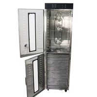 Machine de séchage commerciale 48 couches en acier inoxydable 304 pour fruits et légumes, chauffage électrique haute efficacité pour snacks