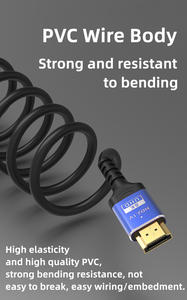 Câble <span class=keywords><strong>HDMI</strong></span> 8K Ultra Haute Vitesse <span class=keywords><strong>240Hz</strong></span> 48 bits Couleurs Profondes Gaine PVC Blindage Tressé En Stock - Product Image 4