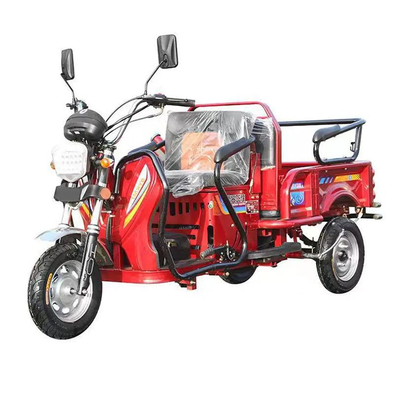 China Cheap Mini Motorcycle Rickshaw Three Wheel Electric Tricycle For Adult