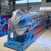 Machine de réparation d'égouts municipaux sans tranchée, convoyeur à spirale, profil de verrouillage en acier et plastique résistant à la corrosion