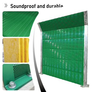 แผ่นกั้นเสียงทางหลวงติดตั้งง่าย สำหรับภายนอกอาคาร ป้องกันเสียงรบกวน กันเสียง ชุบสังกะสี ระแนงโลหะ NRC 65% ทนไฟ ทนน้ำ - Product Image 1