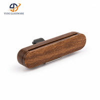 Diffuseur d'arômes en bois portable, diffuseur de parfum passif pour voiture et voyage, bloc de bois naturel écologique pour huile essentielle