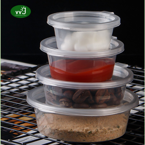 Hộp đựng thức ăn nhựa PP nhỏ có nắp, dung tích 1/1.5/2/3 ounce, dùng đựng thạch, soufflé, salad, tráng miệng, nước chấm - Product Image 5