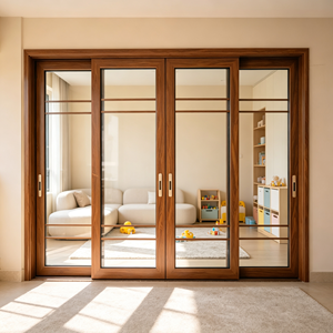 <span class=keywords><strong>La</strong></span> Sala de Estar Tiene una Puerta Corredera de Vidrio Extremadamente Estrecha, con una Amplia Vista sin Opacificar el Espacio - Product Image 2