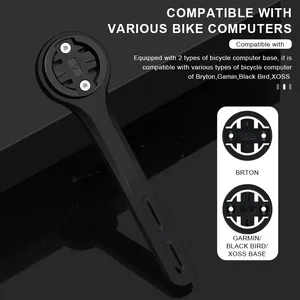 Support de compteur de vélo RIDERACE pour Garmin Edge Series GOPRO, support de chronomètre GPS en nylon, sangle en caoutchouc, compteur de vitesse pour le cyclisme - Product Image 3