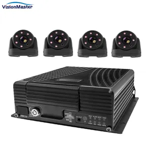 Dvr para coche, sistema adas HDD de 360 grados, 4g, wifi, 4 canales, camión, granja, tractor