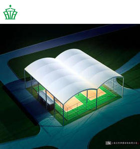 ETFE film di trazione struttura della membrana in tessuto tetto Tianjin - Product Image 2