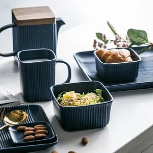 Luxury Style Dinnerware Crockery Dinnerware Sets For One Person Dinnerware