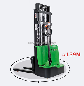 Carretilla elevadora eléctrica de alto rendimiento personalizada 1,5 T 3M apilador de palés eléctrico con certificado CE - Product Image 3