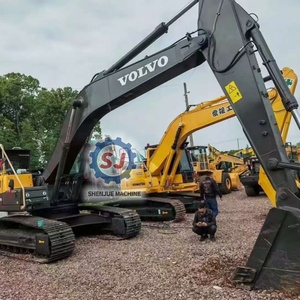 Excavatrice Volvo EC240 d'occasion de haute qualité, 24 tonnes, EC140DL, EC240D, EC210DL, en bon état de fonctionnement, d'origine, à vendre en stock - Product Image 3