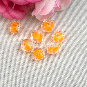 Acrylic Square Beads 8mm Blue Loose Beads For DIY <b>Bracelets</b> Necklaces Jewelry Making Accessories Yiwu Origin Summer 2023 - Product Image 2