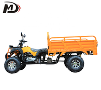 Véhicule tout-terrain cargo motorisé à transmission par arbre 200cc, 4 roues, haute capacité de charge, certifié CE, fabriqué en Chine, vente chaude