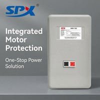 Arrancador de Motor Magnético Marca SPX, Precio de Fábrica, 380V 50Hz Trifásico 2.2-11kW IP20 con Contactor Térmico de Sobrecarga Integrado, Tailandia