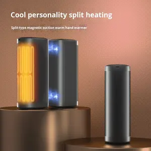 Calentadores de Manos Recargables Magnéticos Verdadero Doble Calor 10000mAh 15 Horas Máx. 55 Calentador Eléctrico Banco de Energía para Hombres Mujeres - Product Image 6