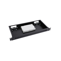 Panneau de terminaison ODF à montage en rack 4, 8, 12, 24 ports Fibre Optique SC Simplex/LC Duplex avec prise en charge GPRS et 5G pour centre de données métallique