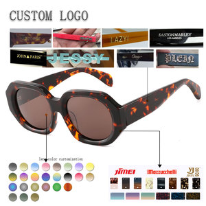 Lunettes de soleil œil de chat unisexes, monture tortue intégrale, protection UV400, mode adulte, protection solaire - Product Image 2