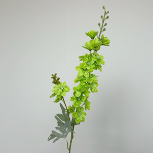Fleur artificielle en soie violette de haute qualité, Delphinium, pour les centres de table de mariage - Product Image 4